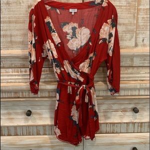 Tobi Floral Romper